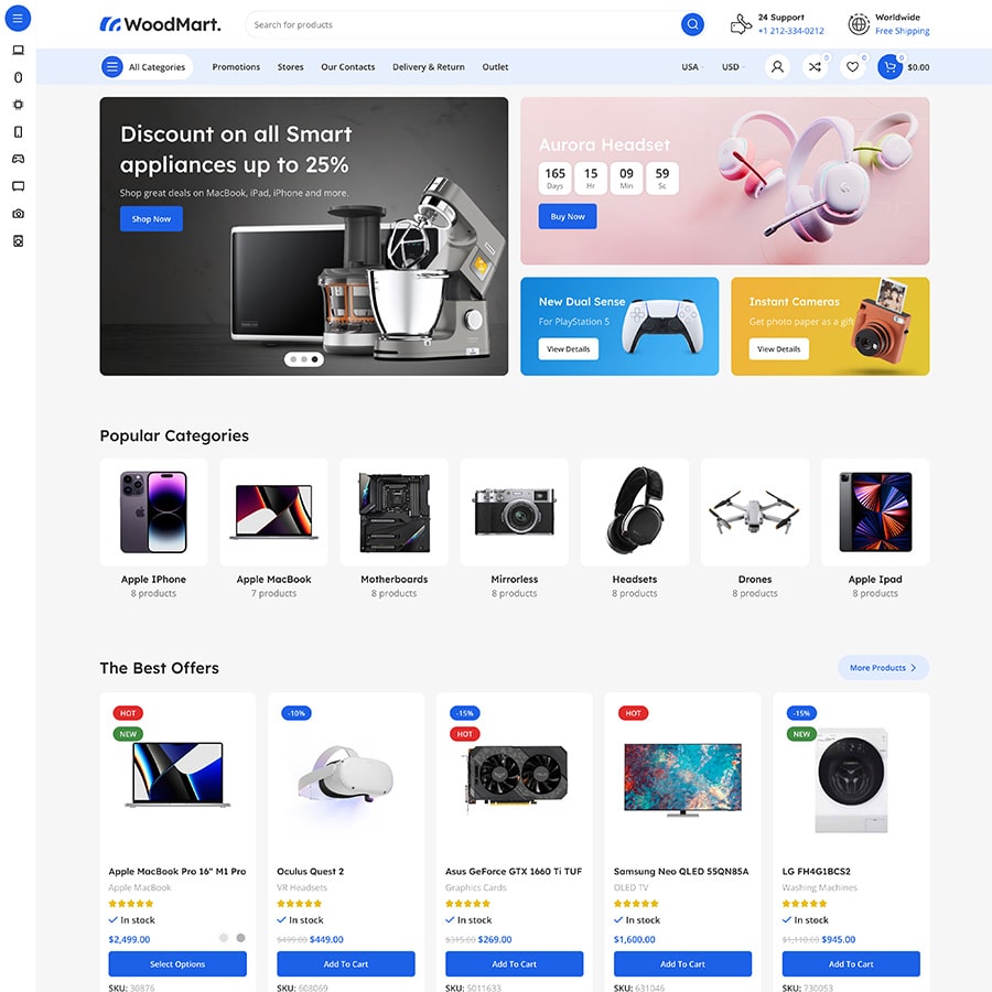 WoodMart WooCommerce WordPress Theme