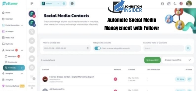 Automate Social Media Management with Followr